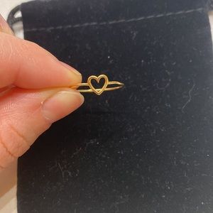 Aurelie Bidermann 18k Solid Gold Ring Size 7